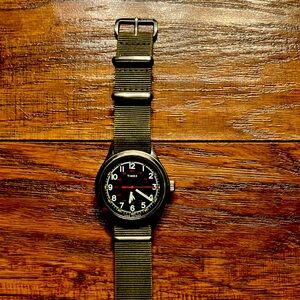 Timex x Todd Snyder 1970s style vintage-inspired Mod Watch, PRE-OWNED